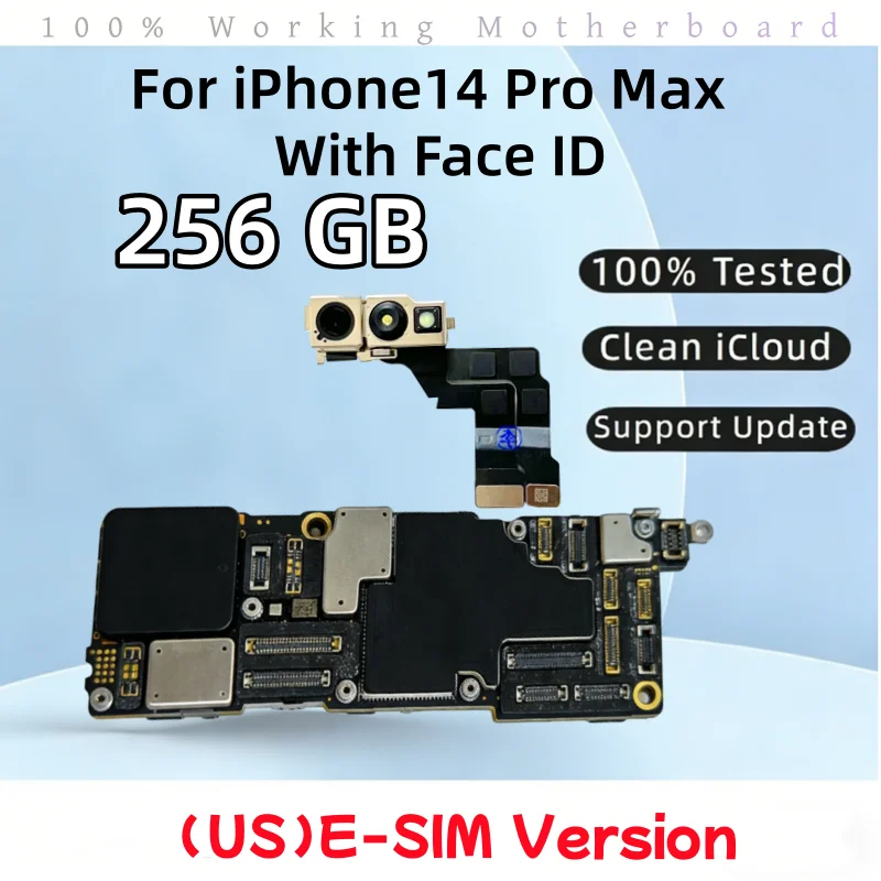 100% Tested For iPhone 14 Pro Max logic board Support IOS update