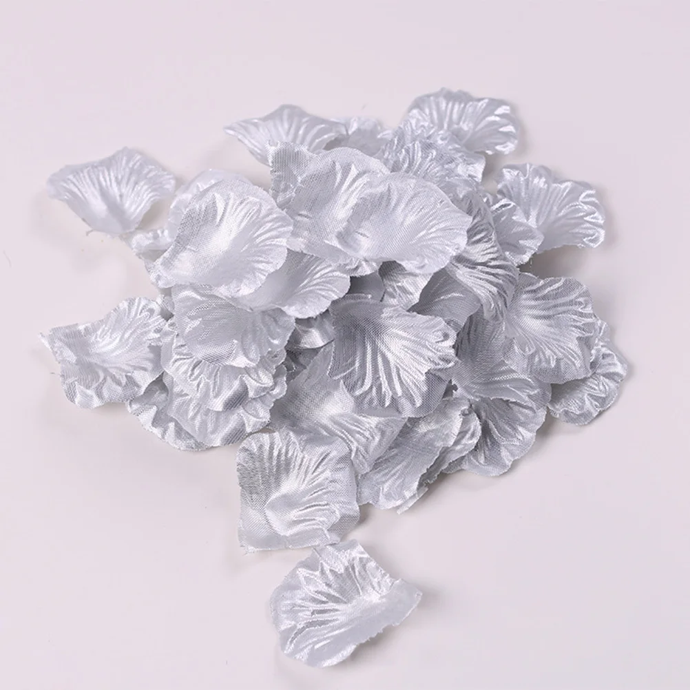 

Anniversary Decorations Petals Artificial Rose for Weddings Happy Word Decorative Gold