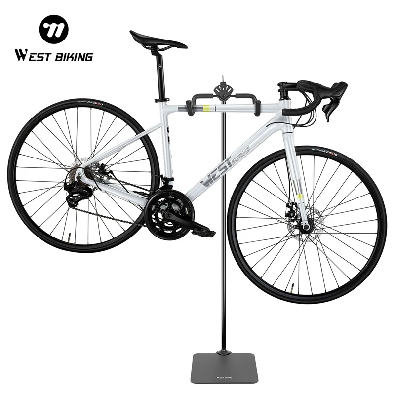 WEST RADFAHREN Fahrrad Reparatur Ständer Einstellbare Boden Fahrrad Park Rack Indoor Bike Display Ständer Für 26-29 "MTB Rennrad Rack