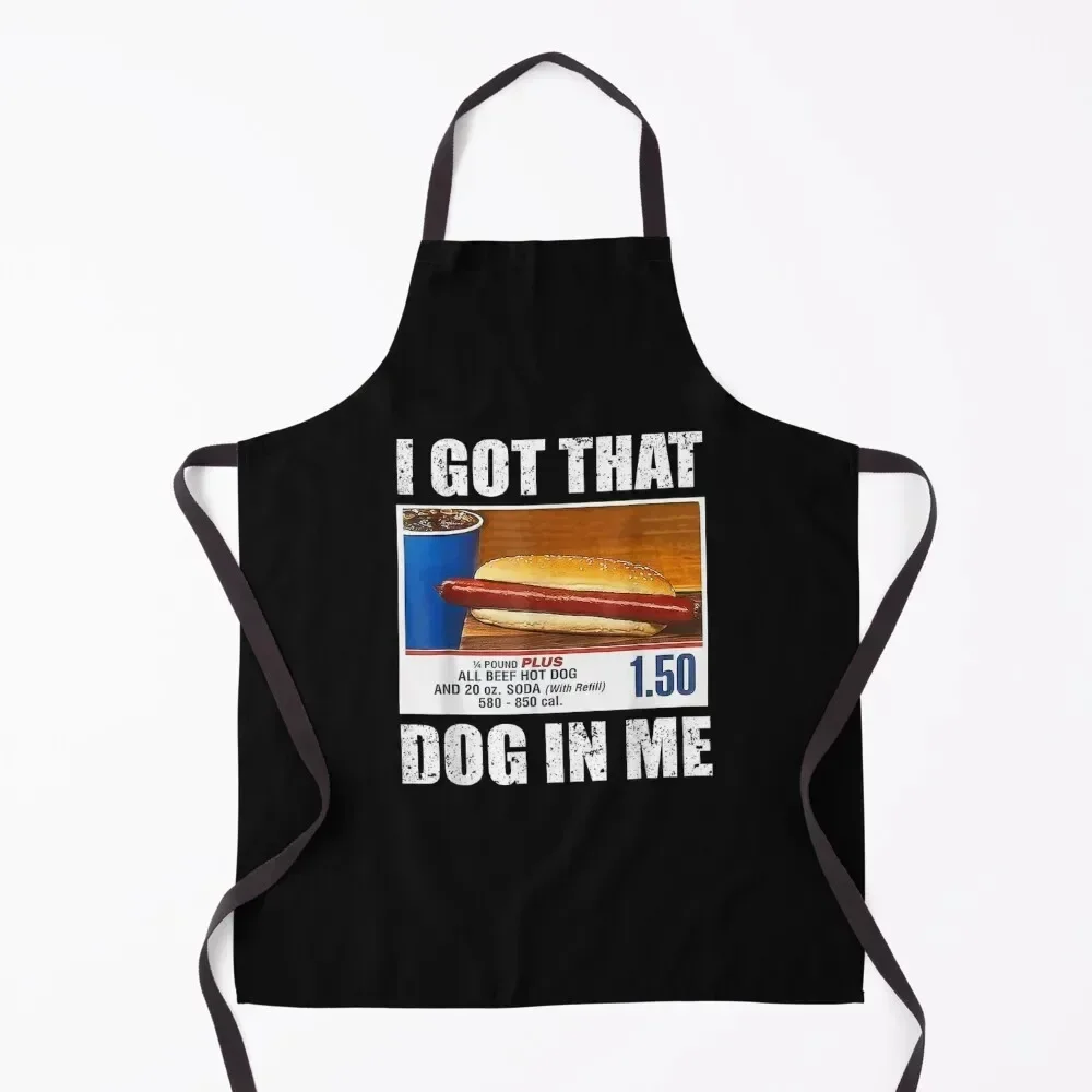 

I Got That Dog In Me Funny Xray Meme Women Men T-Shirt Apron Kitchen Women's Dresses Kitchen Front Kitchen For Women Apron