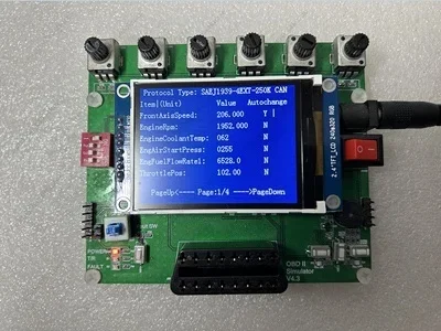 HLH Professional Vehicle OBD ECU J1939 Simulator ELM327 for Automotive Testing And Development