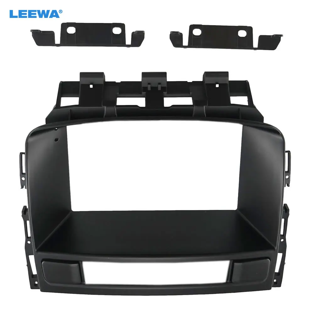 

LEEWA Автомобильная 7-дюймовая стереорадиорамка Fascia для Excelle GT Opel Astra J (LHD) 2Din DVD Dash Panel Bezel Trim Face Plate Kit