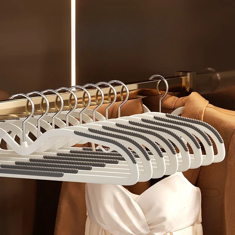 10/20PCS Ultra-thin Space-Saving Hangers Durable Clothing Rack with Swivel Hook for Sweater Shirts Lightweight Clothes Organizer 4
