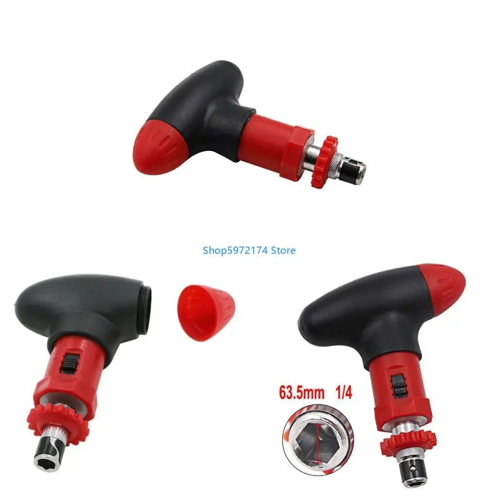 Y3NB Manual for T Type Ratchet Screwdriver Quick Bolt Driver Batch 6.35 mm Rotate For