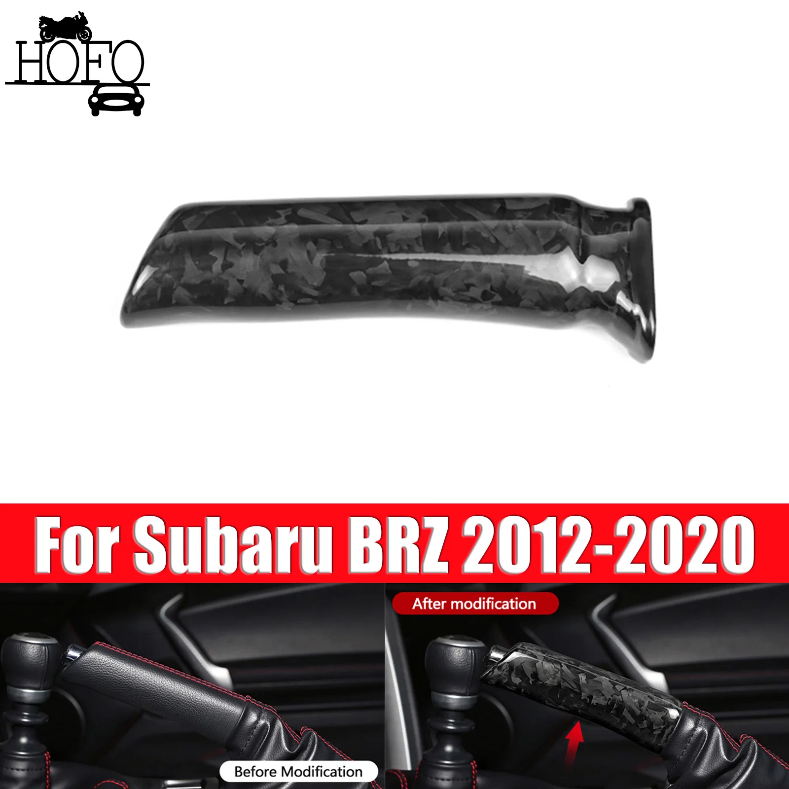

Car Handbrake Grip Cover Trim For Subaru BRZ 2012-2020 Parking Brake Hand Brake Trim