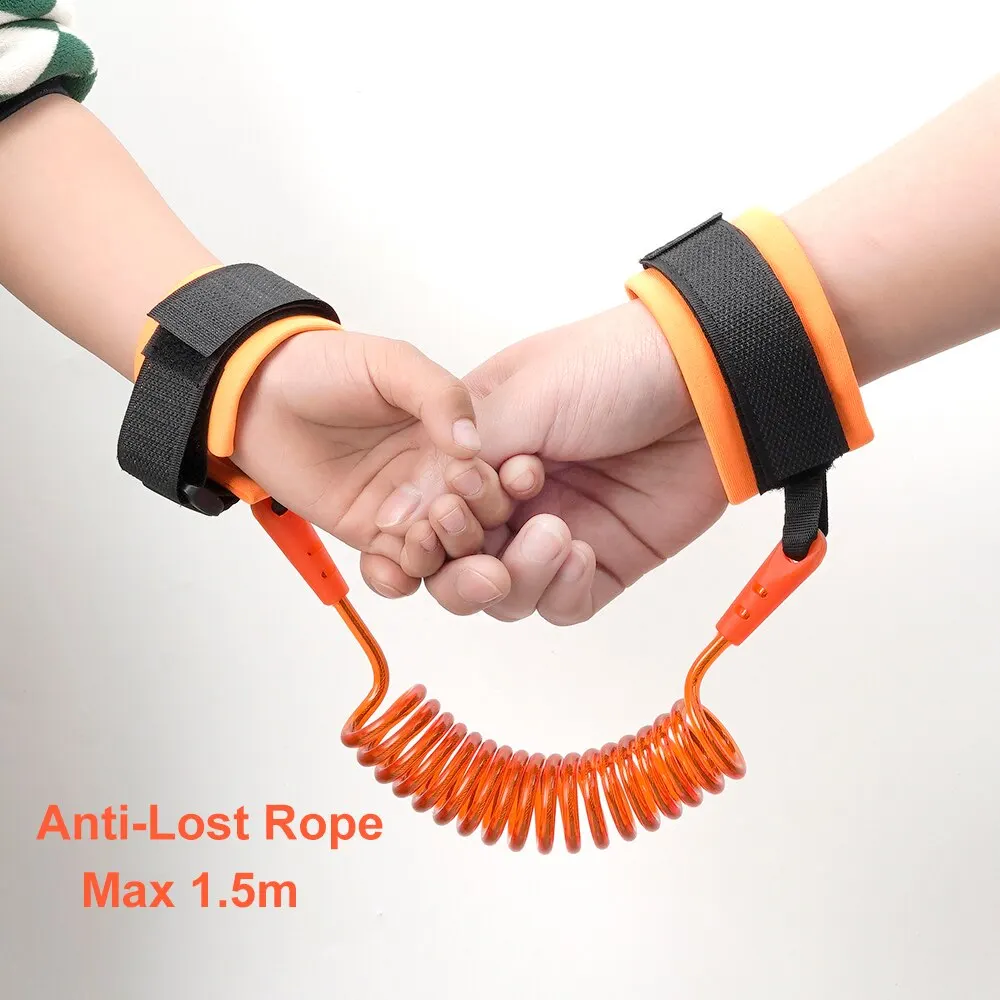 1.5M Baby Safety Kid Anti Lost Bracelet Children Belt Traction Rope