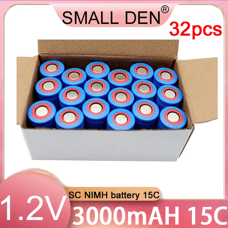 Aspiradora drone batería recargable taladro eléctrico máquina barredora SC 21400 paquete de batería 1,2 V 3000mAH 15C