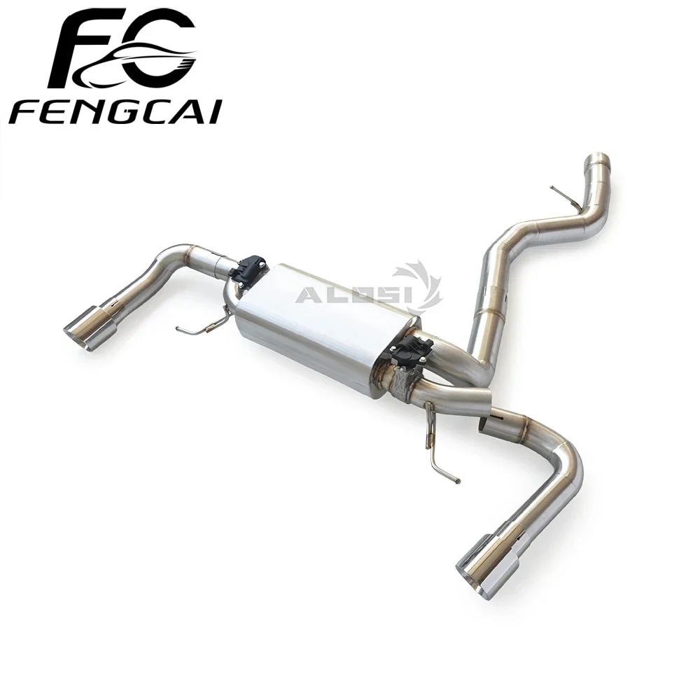 

Suitable for 2020-2024BMW 430I G26 B48 2.0T stainless steel high performance valve exhaust catback exhaust pipe muffler retrofit