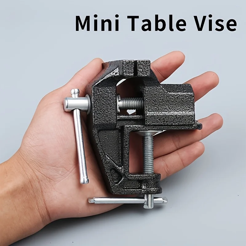 Otis Vise, Portable Multi-Functional Compact Durable Height Adjustable Clamp-On No Assembly for Drilling Woodworking 3D Printing