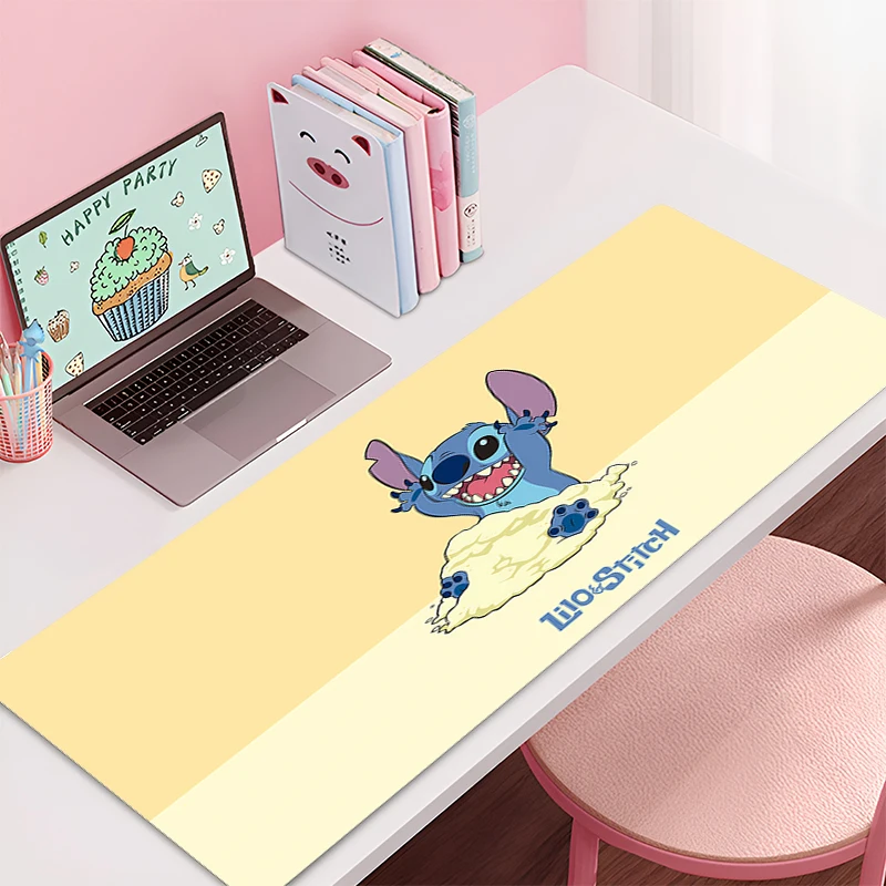 

Mouse Pad S-Stitch Non-Slip Rubber Edge locking mousepads Game play mats notebook computer Kawaii Home Decor Mouse mat Girl