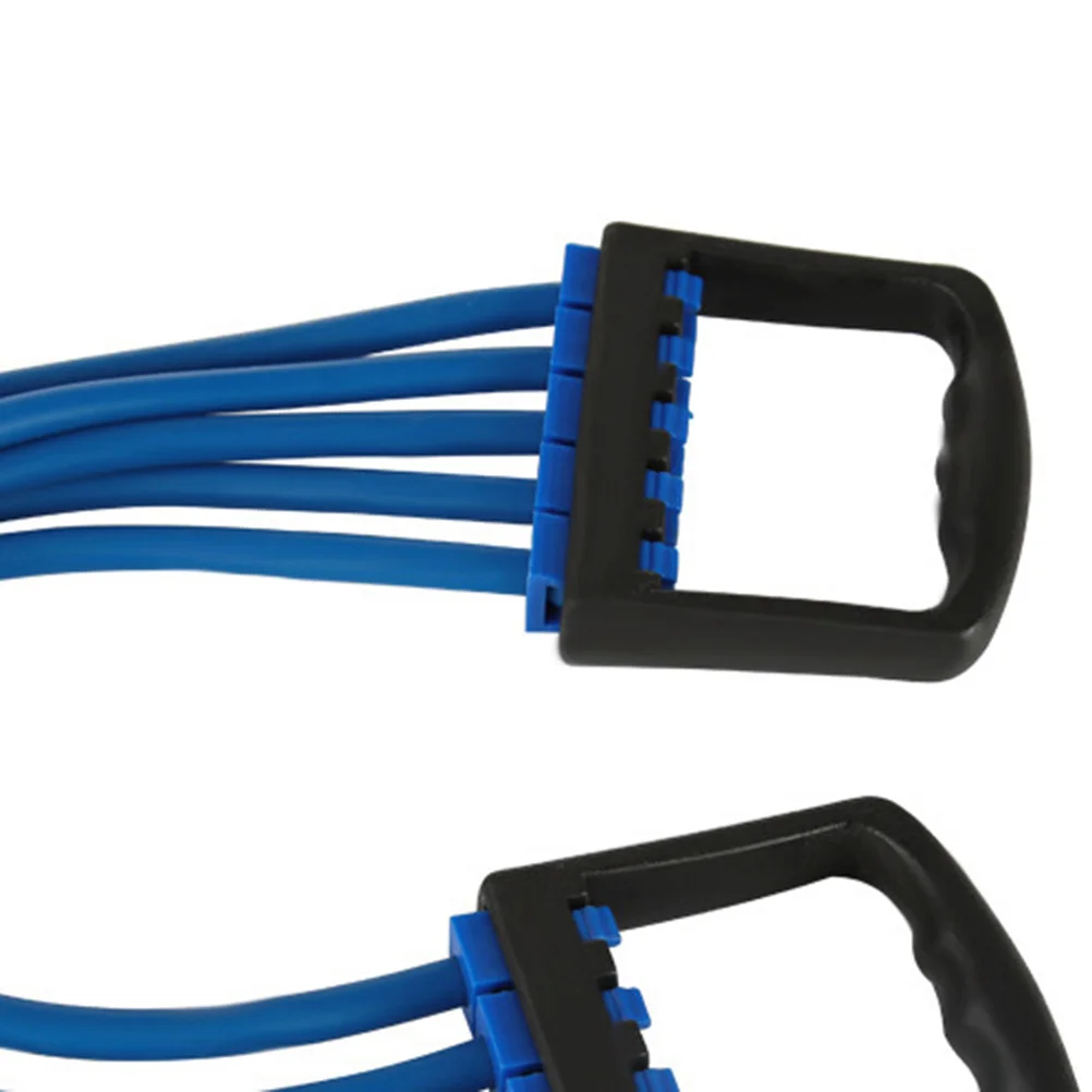 

1pc Chest Expander Adjustable Spring Exerciser Ergonomic Handles Wrist Comfort Dual-Purpose Arm Pulling Resistant Band Pectoral