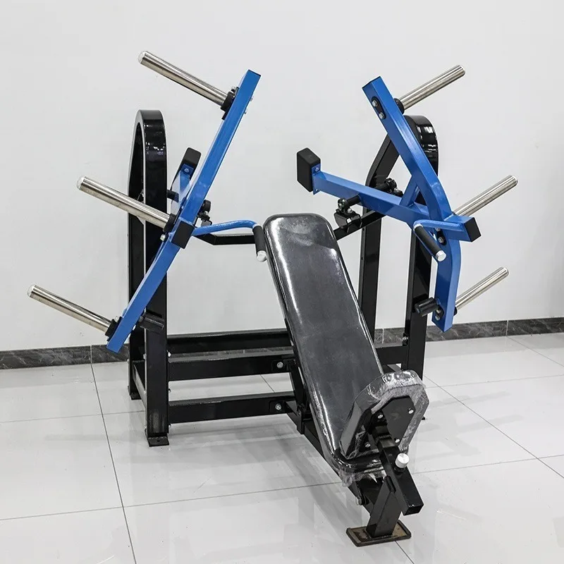 CE Certificate Commercial Fitness Strength Plate Loaded Seated Incline Chest Press Machine Gym Equipment