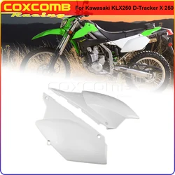 Motorcycle Left Right Side Panel Plastic Bodywork Fairing Cover Side Plate Guard For Kawasaki D-Tracker X 250 KLX250 KLX 250 SF