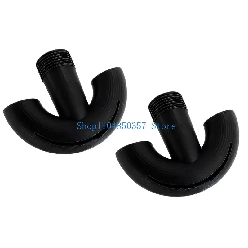 652F Threaded Swim Pool Fountains Aerator Head 3/4Inch ABS Plastic Nozzle for Pool Return Jet Sprays Setups and Water Feature