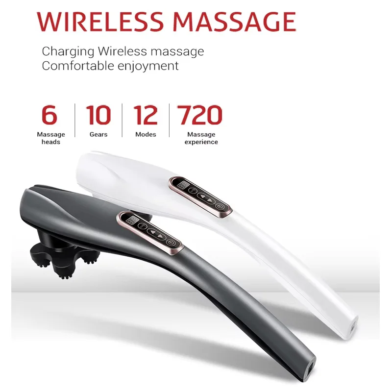 2024 Multi-functional Deep Tissue Body Massager Handheld percussion muscle pain relief professional electric massager