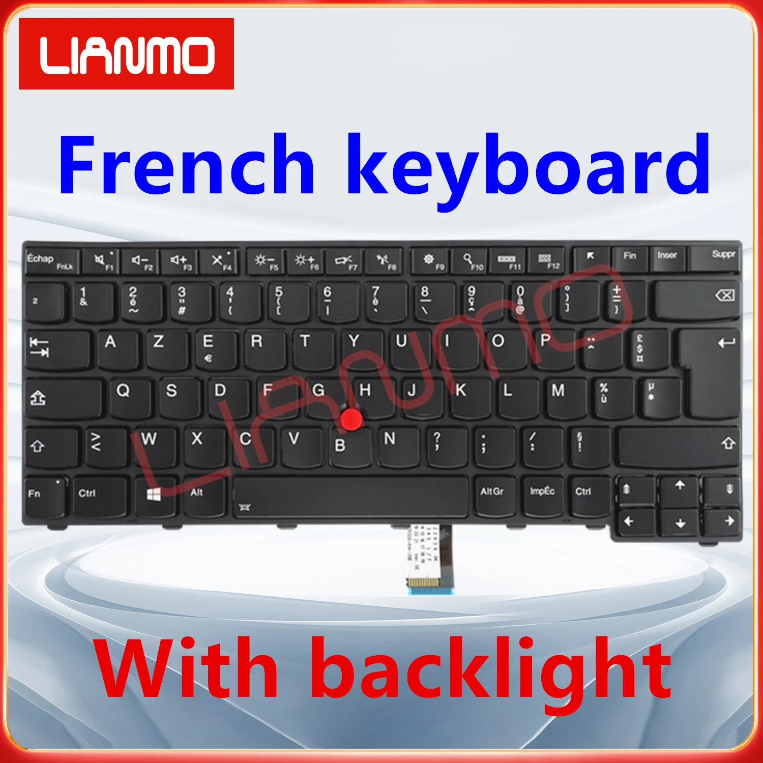 French Notebook Keyboard Suitable for Lenovo ThinkPad T440 T440S T440P T450 T450S T460 L440 L450 L460 L470 T431S E431 E440 view 2
