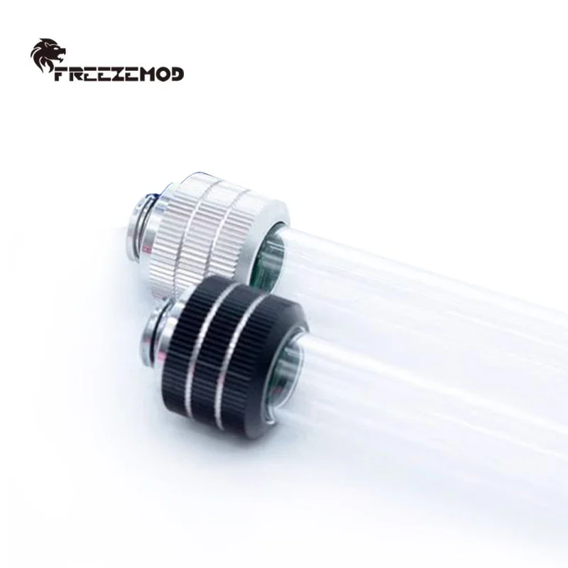 

FREEZEMOD 20 кг тяговое усилие OD16 мм жесткий фитинг для металлических трубок PETG PMMA, ручная затяжка против падения, разъем охлаждения ПК