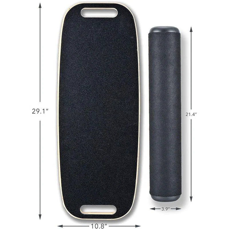 

Высококачественная деревянная балансировочная доска из березы для йоги и фитнеса, тренажер для тренировки равновесия, распродажа