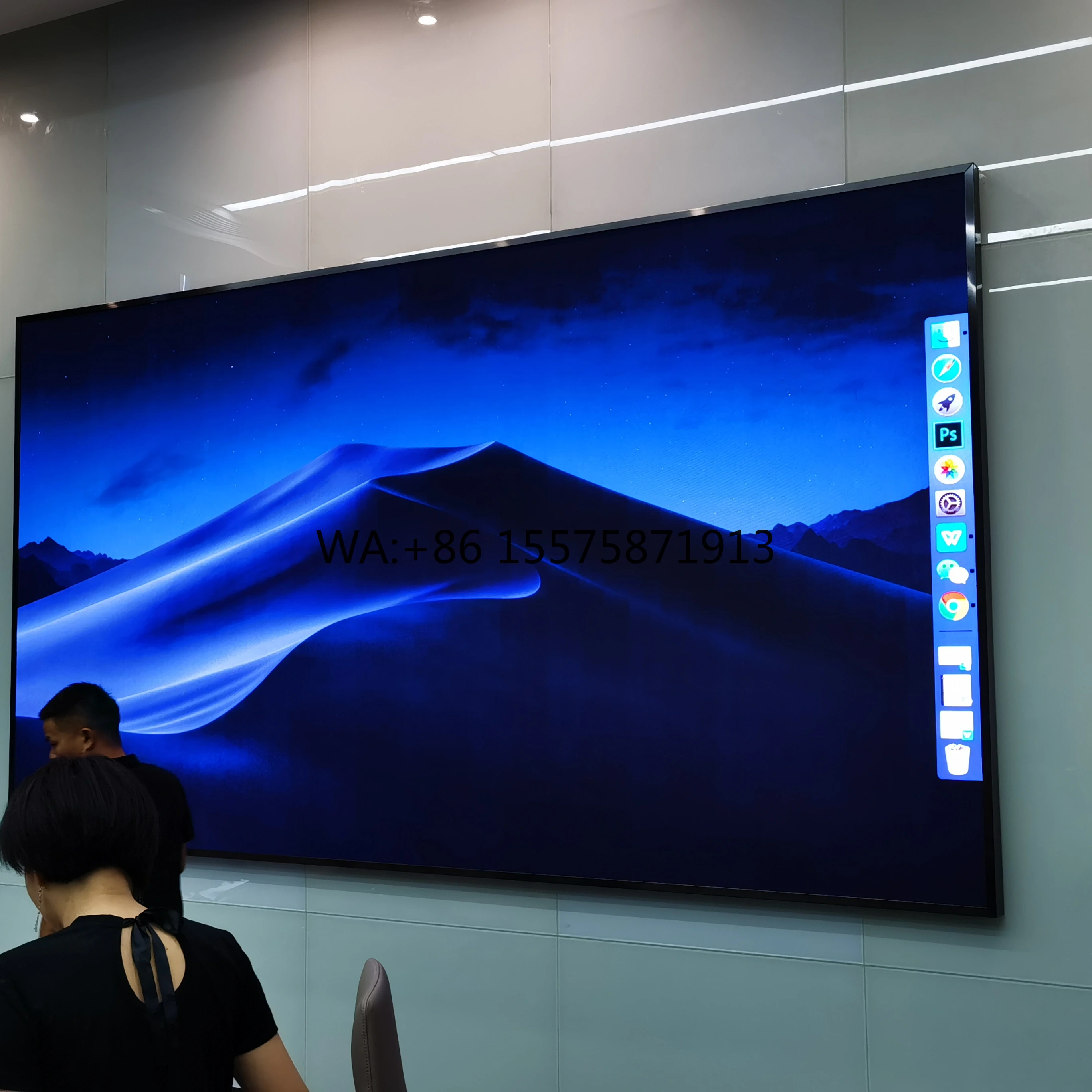 

High-Definition P1.25 Indoor LED Display Screen with Customizable Features and Remote Control Capability