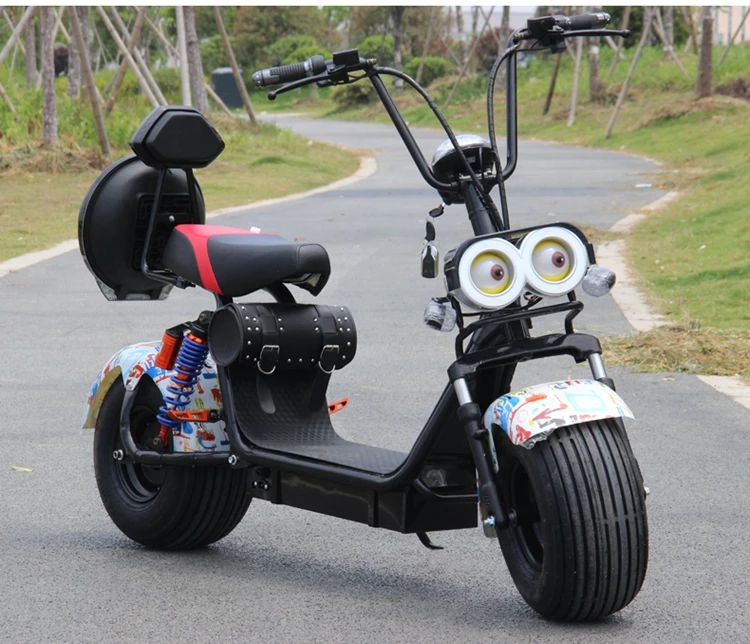 Pojazd elektryczny Harley, duża szeroka hulajnoga dla dorosłych, dwukołowy, terenowy, akumulator do pojazdu, pedał samochodowy, motocykl, samochód