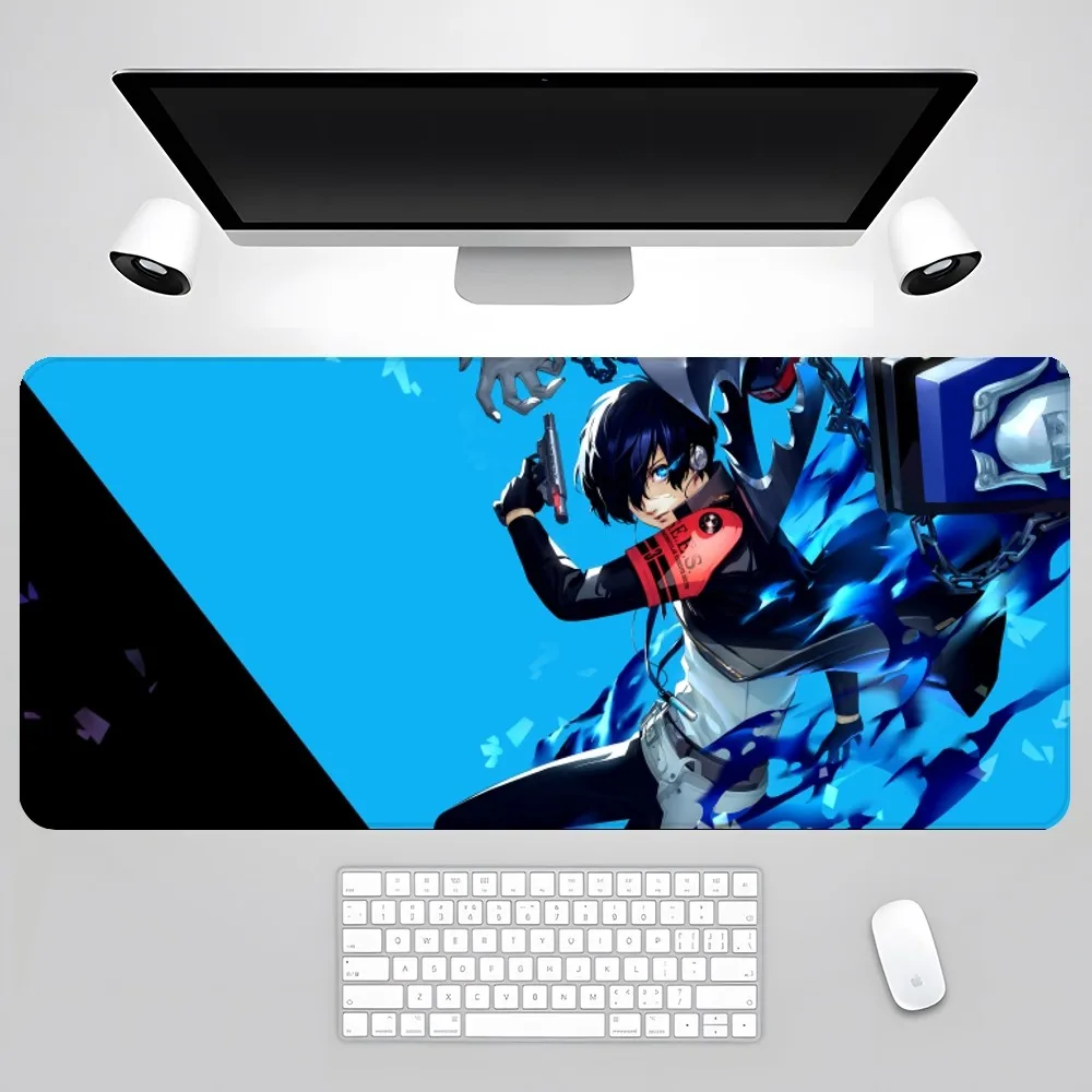 Persona 3 Reload Mouse Pad Gamer Pc Gaming Accessories Rubber Mat XXL Deskmat Mats Keyboard Cabinet Mause Laptops