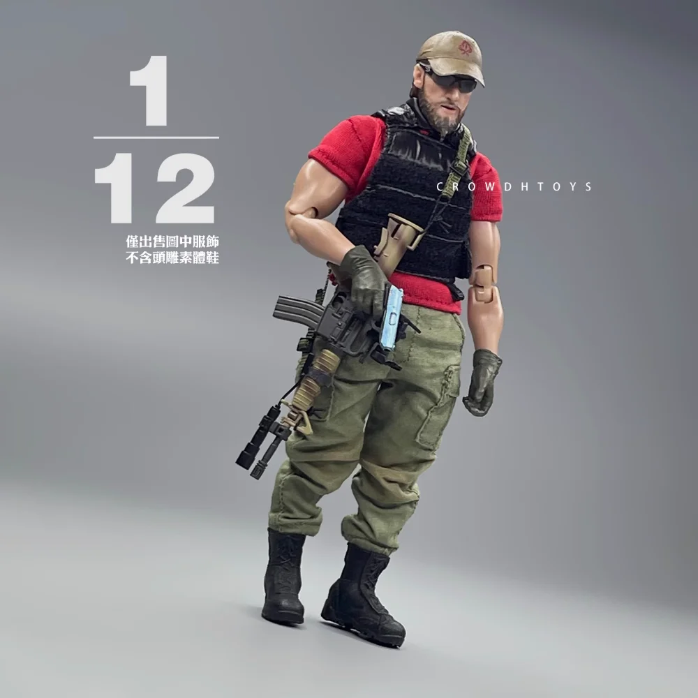 1/12 Scale Vest Model for 6'' Figure(only Vest)