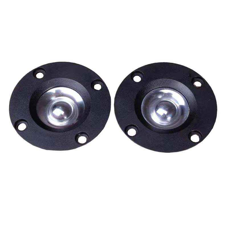 2pcs 2 Inch 52MM Tweeter 4 Ohm 3W 6 Ohm 25W Ultrathin Titanium Film Fever Car A Pillar Audio HIFI Treble Speaker Unit Rubidium