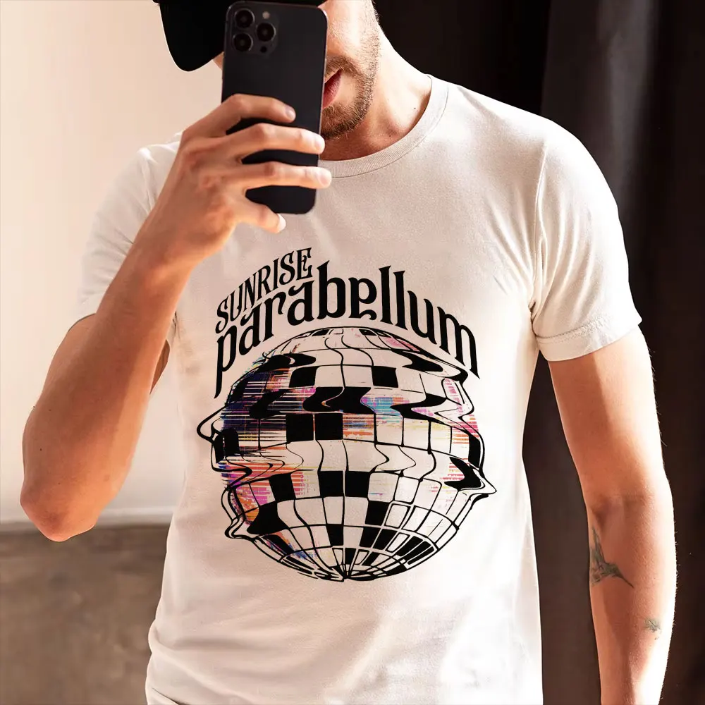 Sunrise Parabellum Tee Kim Kitsuragi Fan Gift T shirt for Unisex Gamer Retro Disco Elysium Graphic clothes All size tops S-6XL