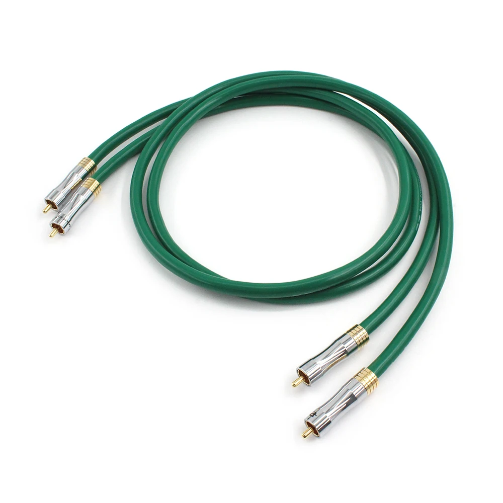 MCINTOSH 2328 99.998% Pure Copper HiFi Audio cable RCA interconnect cable Audiophile RCA TO RCA Audio Cable