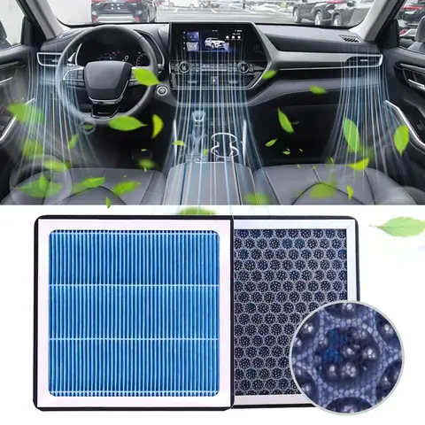 Activated Carbon Air Filter Calm Cooling System Carbon Filter Cabin CF10285 For Highlander For RAV4 For TOYOTA Cabin Air Filter