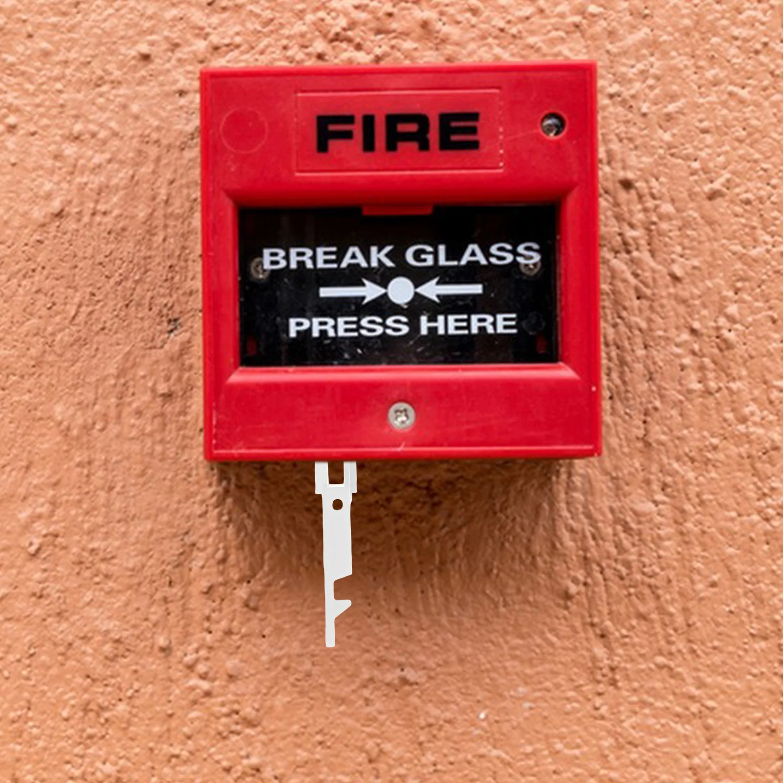 10 Pcs Fire Switch Break Glass Door Release Key Call Point Inner Brigade Keys Plastic Bathroom Emergency