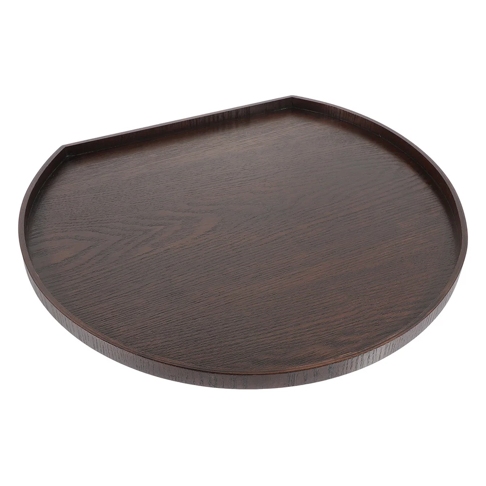 

Natural Wood Fruit Tray Spacious Serving Plate for Candies Nuts Dried Fruit Chocolate Desktop Storage Wooden Tray for Home Decor