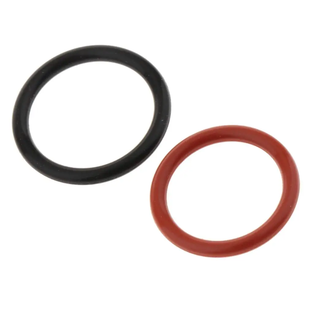 2 Pieces Rings Seals Sealing Rings Rubber Sealing Rings for