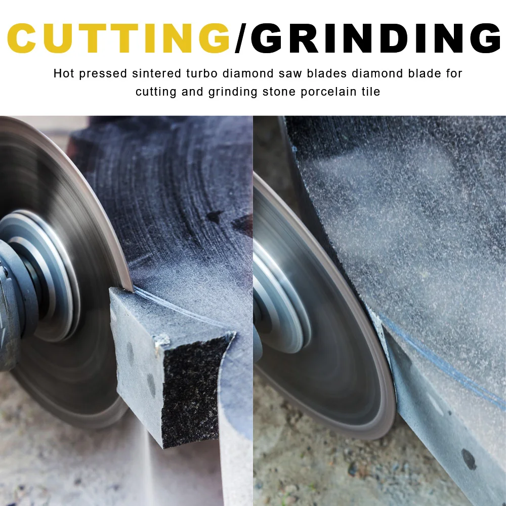 125 Mm Panas Sintered Concave Cutting Blade untuk Grinding Granit, Marmer, Batu dan Beton