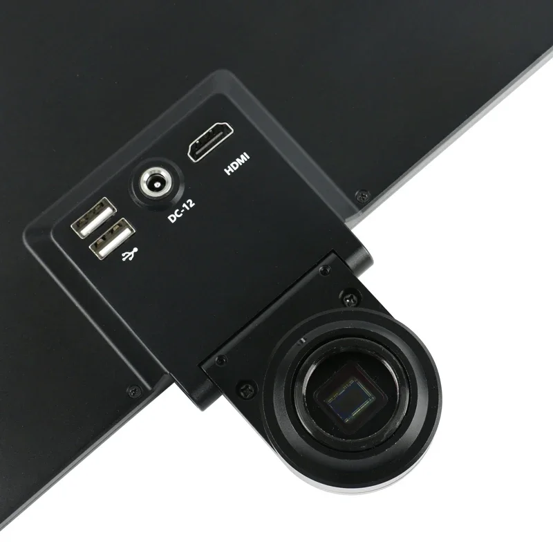 Imagem -04 - Câmera Hdmi Video Microscope Monitor Integrado para Ensino Aquisição de Imagem Exposição 11.6 Lcd 1080p 60fps