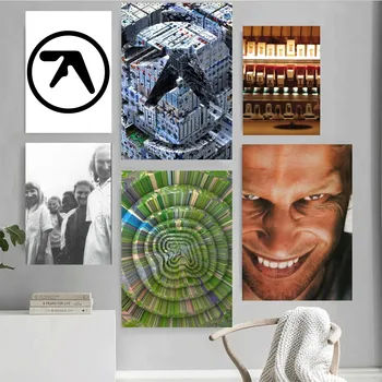 DJ Aphex Twin Poster Home Office Parede Quarto Sala de estar Decoração de cozinha Pintura