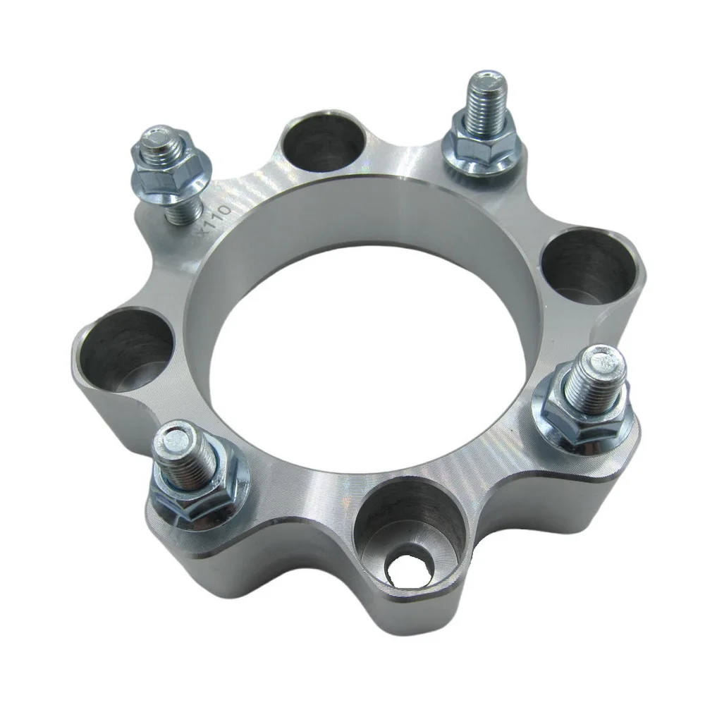 1 sztuka 4x110 ATV UTV kute aluminiowe ATV podkładka dystansowa koła 35mm M10X1.25 nakrętki dla SUZUKI HONDA CF MOTO