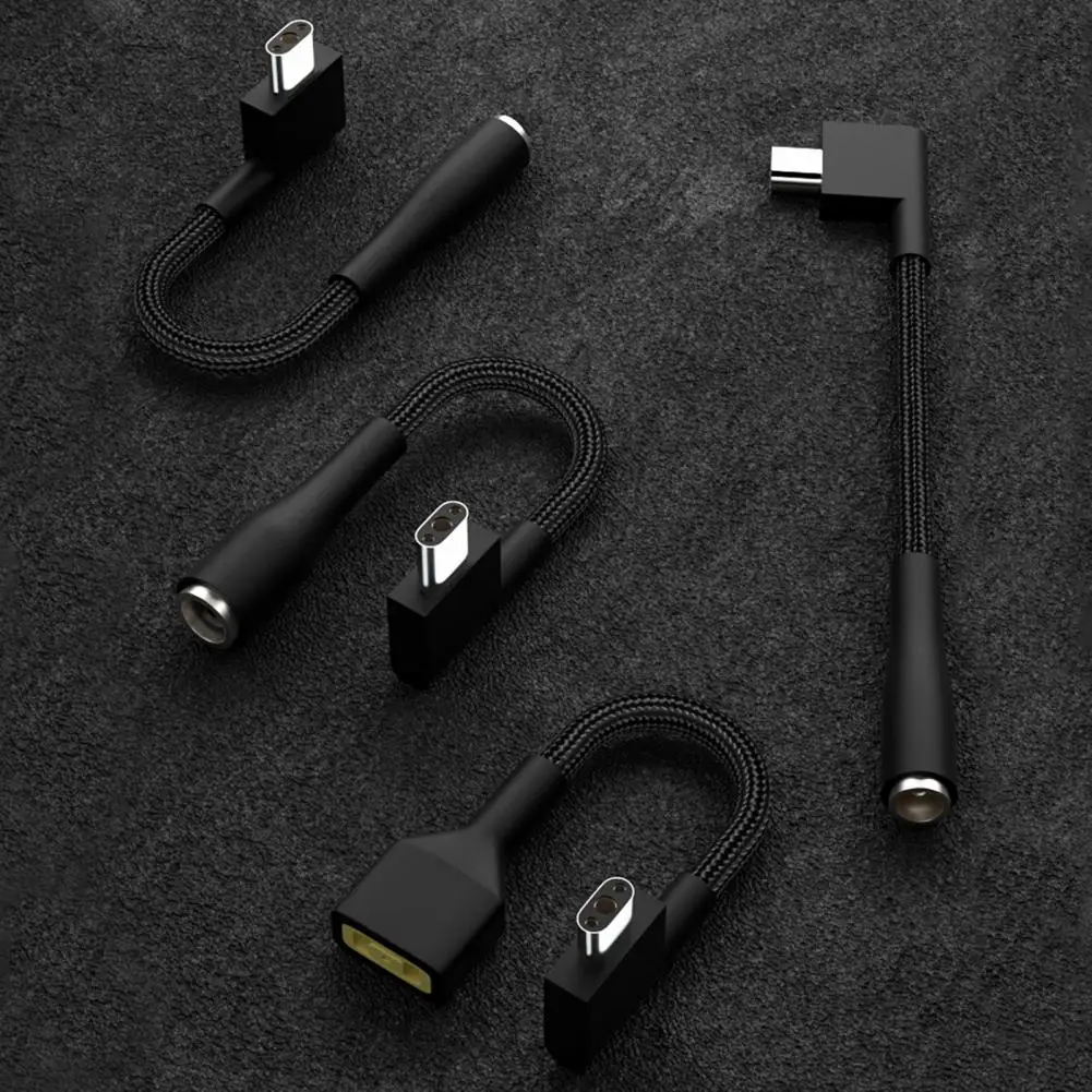 Charger Converter Cable High-quality Portable Power Adapter Cable DC Female to 3 Pin Notebook Power Converter Cable