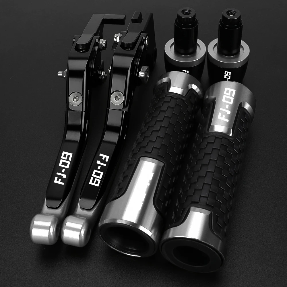 2026 Motorcycle Aluminum Adjustable Brake Clutch Levers Handlebar Hand Gripss FOR YAMAHA FJ09 FJ 09 14-18 2015 2016 2017 2018