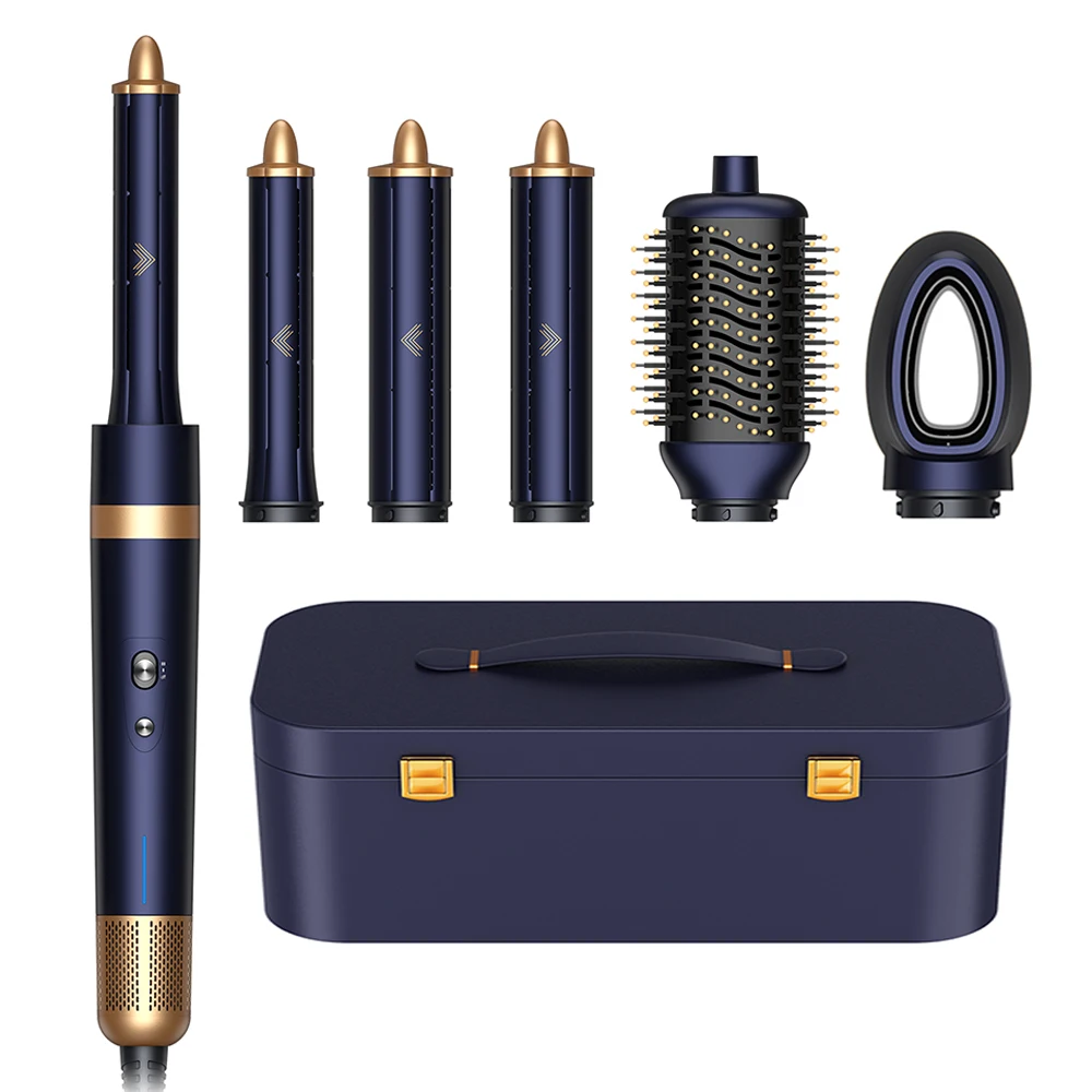 

STLFIt Is Suitable for the Same Type of Cross-Border Curling Iron Completely Long Hs06 Upgraded Periwinkle Blue Curly Hair