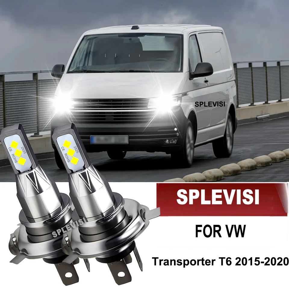 

Led 6000LM Car Headlights H4 Lamp 6000K For VW Transporter T6 2015 2016 2017 2018 2019 2020
