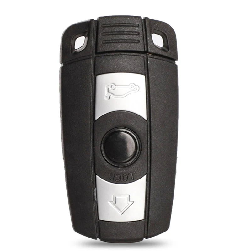 Jinyuqin รถ REMOTE Key SHELL สําหรับ BMW E61 E90 E82 E70 E71 E87 E88 E89 X5 X6 สําหรับ 1 3 5 6 Series เปลี่ยน 3 ปุ่มสมาร์ทคีย์กรณี