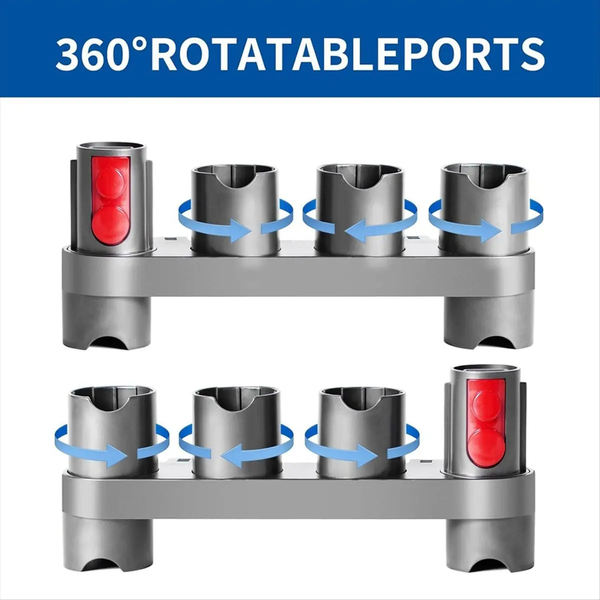 CLIM Supporti per aspirapolvere Montaggio a parete e organizer per docking station per modello V15 V7 V8 V10 V11