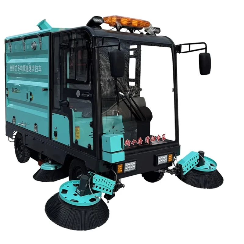 

Wholesale Electric Industrial Road Sweeper Road Cleaning Machine Sweeper Truck Street Sweeper Factory Direct Sale