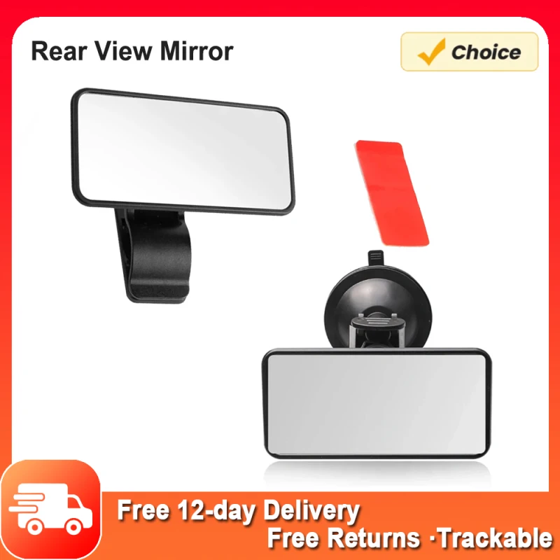 

Baby Car Mirror Car Interior Rear View Mirror with Adjustable Suction Cup Shatterproof Child Observation Mirror Mounted