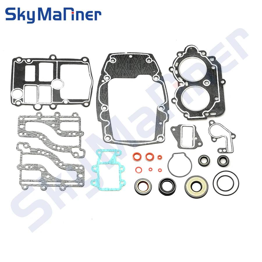 

Gasket Kit 682-W0001 682-W0001-03 For Yamaha Outboard Motor 2T 15HP 15C Old Model boat engine parts