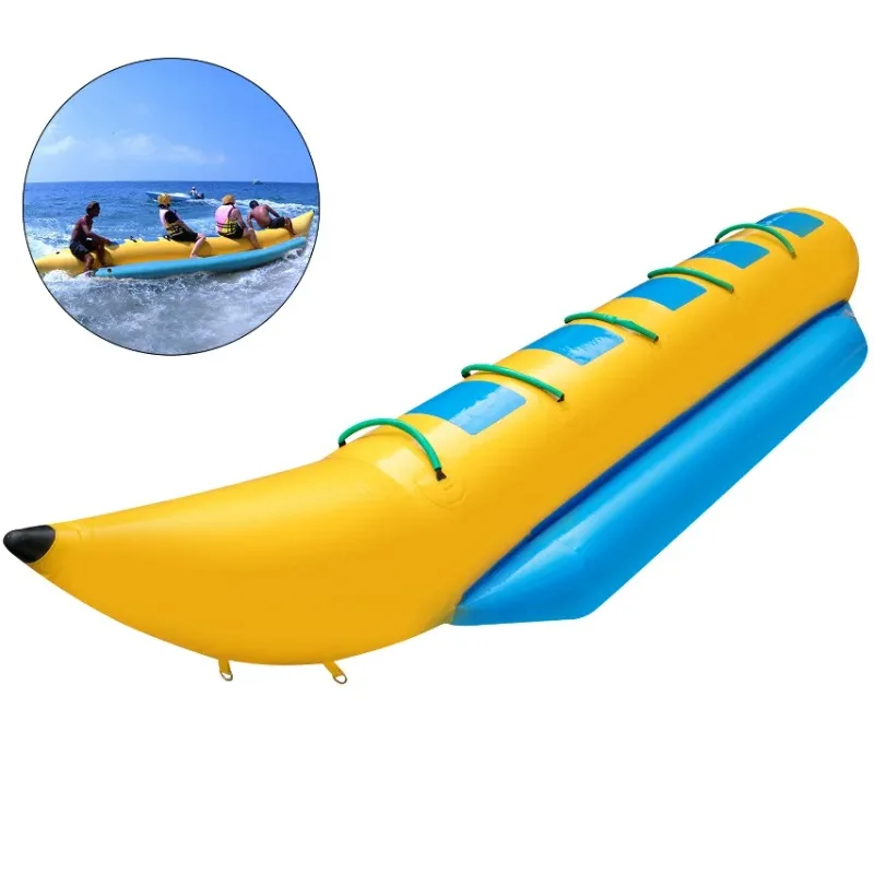 

Популярная надувная лодка-банан из ПВХ длиной 17 футов, высокого качества, для рафтинга, буксируемая, плавучая, на 5 человек