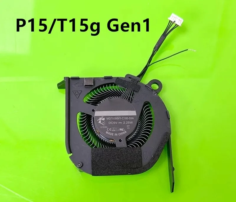 Cooling fan for Lenovo Thinkpad P15 Gen1 T15g Gen1 N19E/P