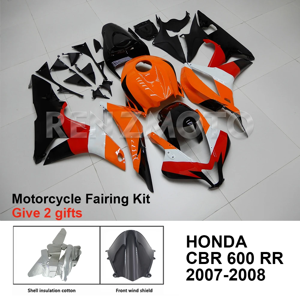 

H0607-116a Motorcycle Fairing Set Body Kit Plastic For HONDA CBR 600 RR 2007-2008 Accessories ABS Injection Bodywork