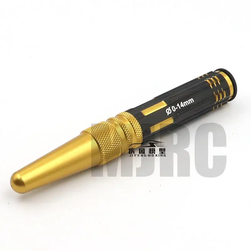 0-14mm scale reaming reamer punching reamer tool reaming hole steel hole RC fitting RC car shell high steel titanium plating